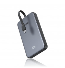 Power Bank | UGREEN PB507 | 10000 mAh | со встроенным кабелем